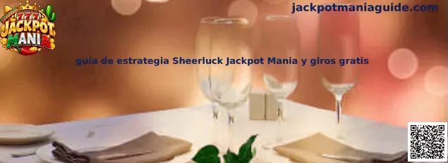 Guía visual de Sheerluck Jackpot Mania, sus símbolos, bonos y giros gratis