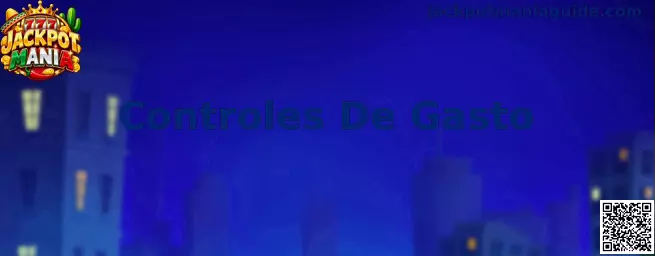 Guía visual de controles de gasto y protección de compras digitales en Jackpot Mania