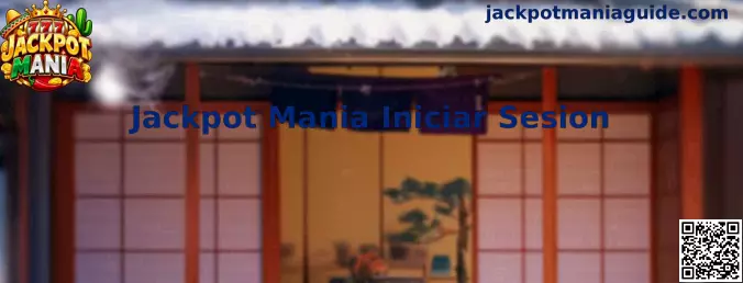 Referencia visual para el proceso de Jackpot Mania Iniciar Sesión